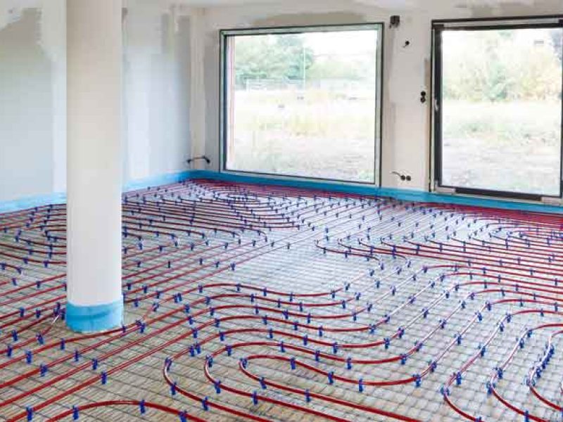 Votre électricien, plombier chauffagiste Seiches-sur-le-Loir 4 Plancher chauffant